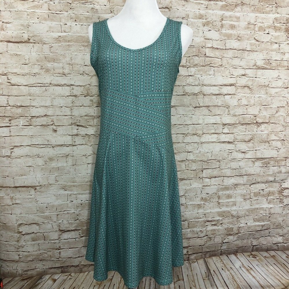 PrAna Athletic Sleeveless Dress Geometric Medium